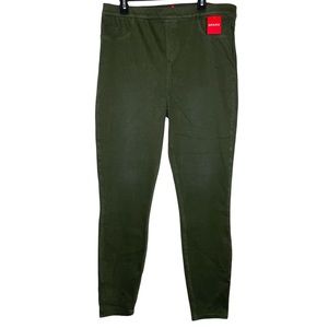 Spanx Green Olive Pull On Pants Size 2X Tall